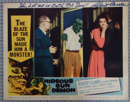 The Hideous Sun Demon original release US Lobby Card