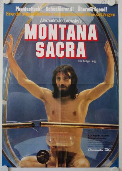 The Holy Mountain original release german movie poster