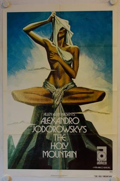 The Holy Mountain original release US Onesheet movie poster