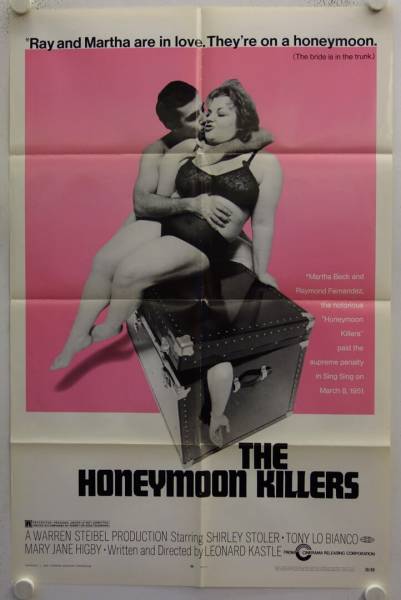 The Honeymoon Killers original US Onesheet movie poster