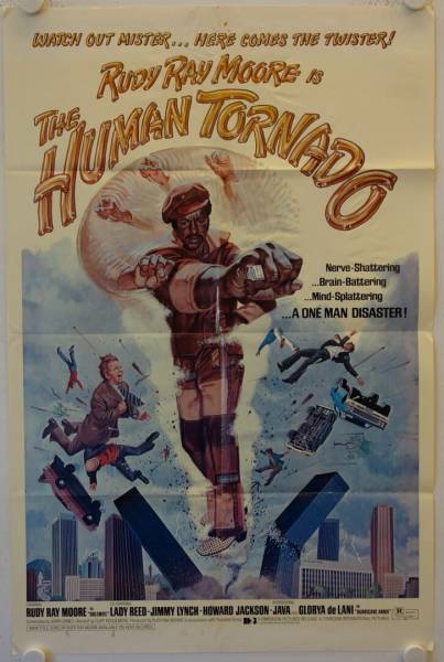 Human Tornado originales US Onesheet Filmplakat