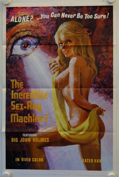 The Incredible Sex-Ray Machine original release US Onesheet movie poster