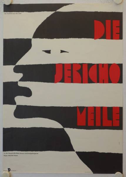 The Jericho Mile original release East-German poster