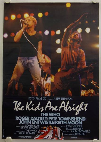 The Kids are alright originales deutsches Filmplakat