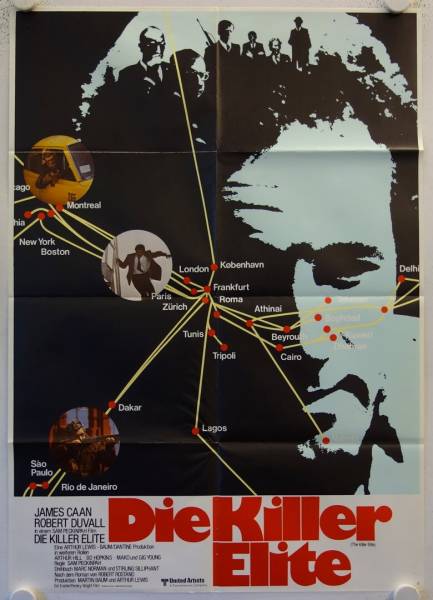 The Killer Elite original release german movie poster