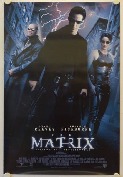 Matrix originales US Int'l Onesheet Filmplakat