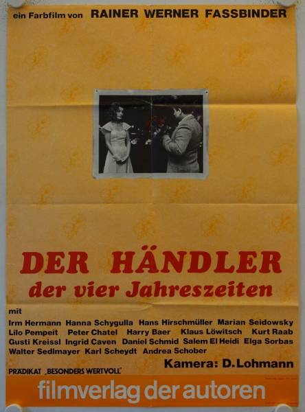 Der Händler der vier Jahreszeiten originales deutsches Filmplakat