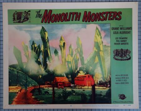 The Monolith Monsters original release US Lobby Card