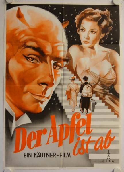 Der Apfel ist ab originales deutsches Filmplakat (R50s)