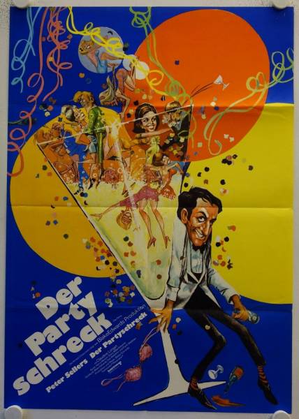 The Party original release german movie poster