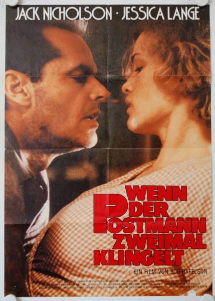 The Postman always rings twice original release german movie poster