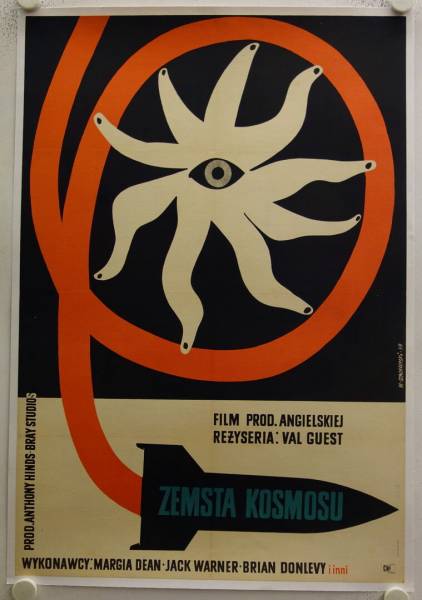 The Quatermass Xperiment original release polish movie poster