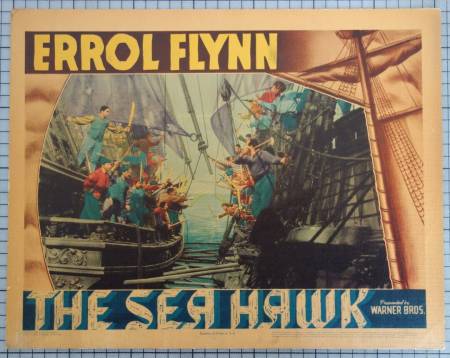 The Sea Hawk original release US lobby card