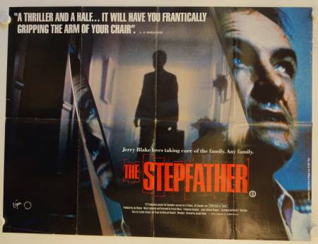 The Stepfather original release british quad movie poster