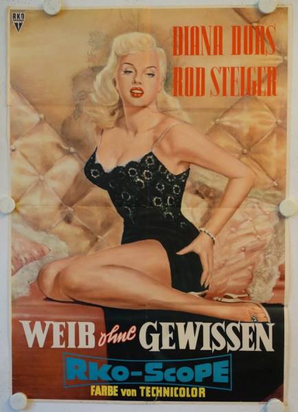 The Unholy Wife original release german movie poster