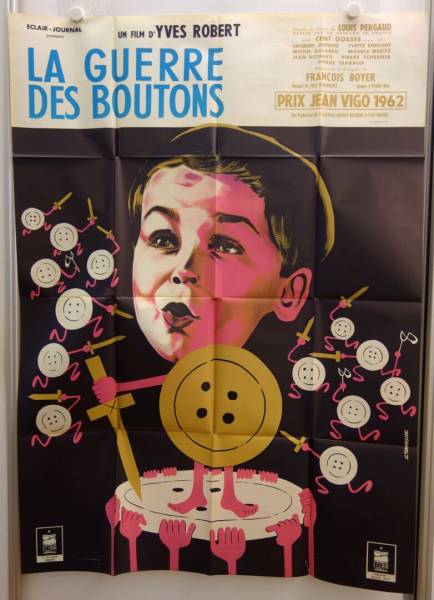 The War of the Buttons re-release large french movie poster