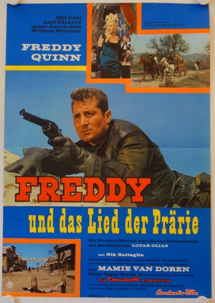 Freddie und das Lied der Prärie originales deutsches Filmplakat
