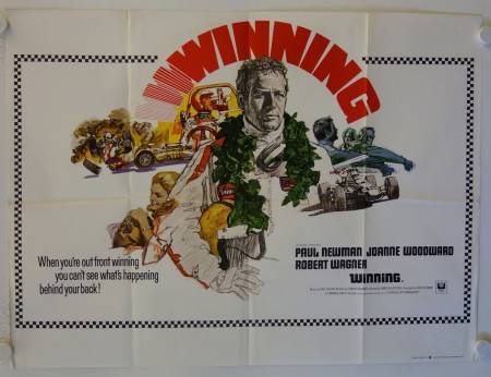 The Winning original release british quad movie poster