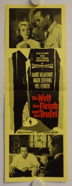 The World the Flesh and the Devil original release german pressbook