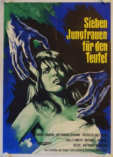 The Young, the Evil, and the Savage original release german movie poster