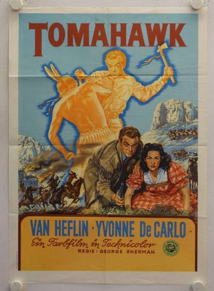 Tomahawk original release german movie poster