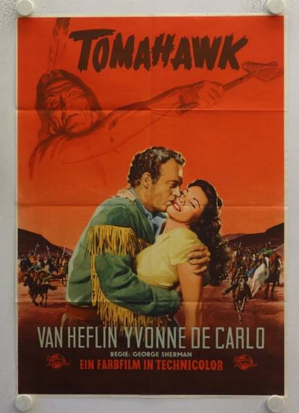 Tomahawk original release german movie poster