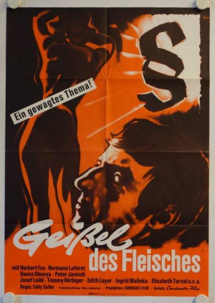 Torment of the Flesh original release german movie poster