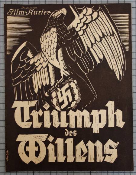 Triumph of the Will original release german movie program