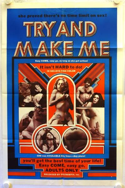Try and make me original release US Onesheet movie poster
