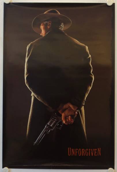 Unforgiven original release US Onesheet movie poster