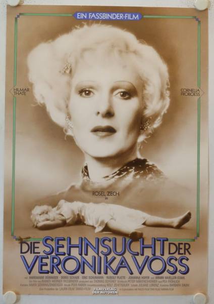 Veronica Voss original release german movie poster