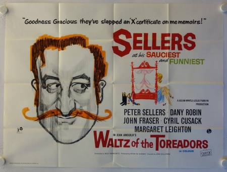 Waltz of the Toreadors original release British Quad movie poster