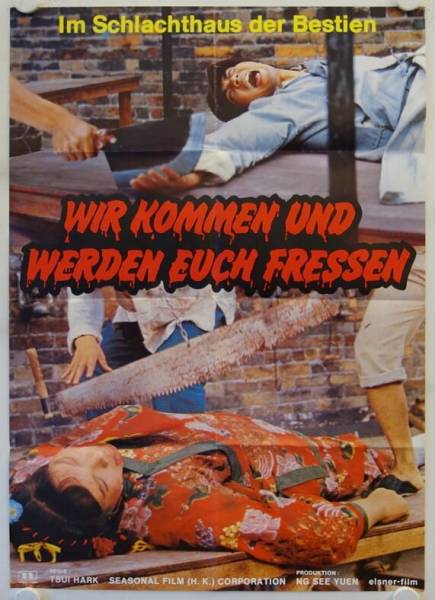 Wir kommen und werden euch fressen originales deutsches Filmplakat