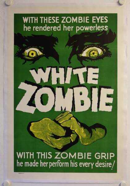 White Zombie re-release US Onesheet movie poster