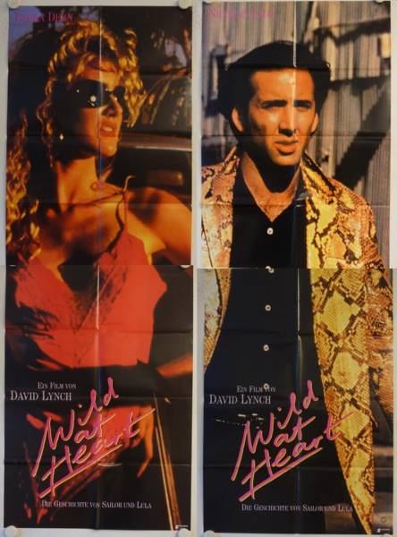 Wild at Heart originales deutsches Sonderplakat-Set (2)