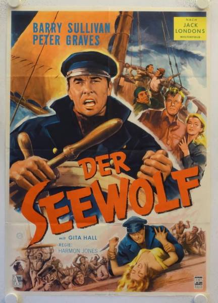 Wolf Larsen original release german movie poster