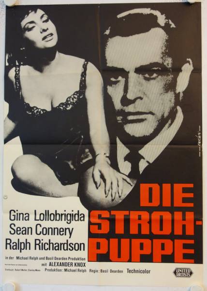 Woman of Straw original release german movie poster