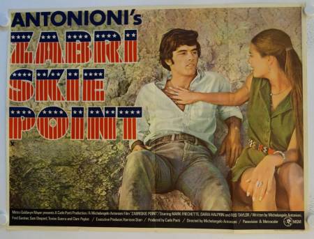 Zabriskie Point originales britisches Filmplakat