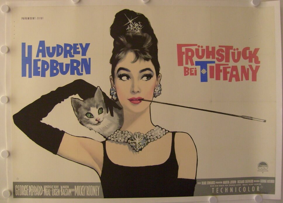 Breakfast At Tiffany's Original German Double-panel