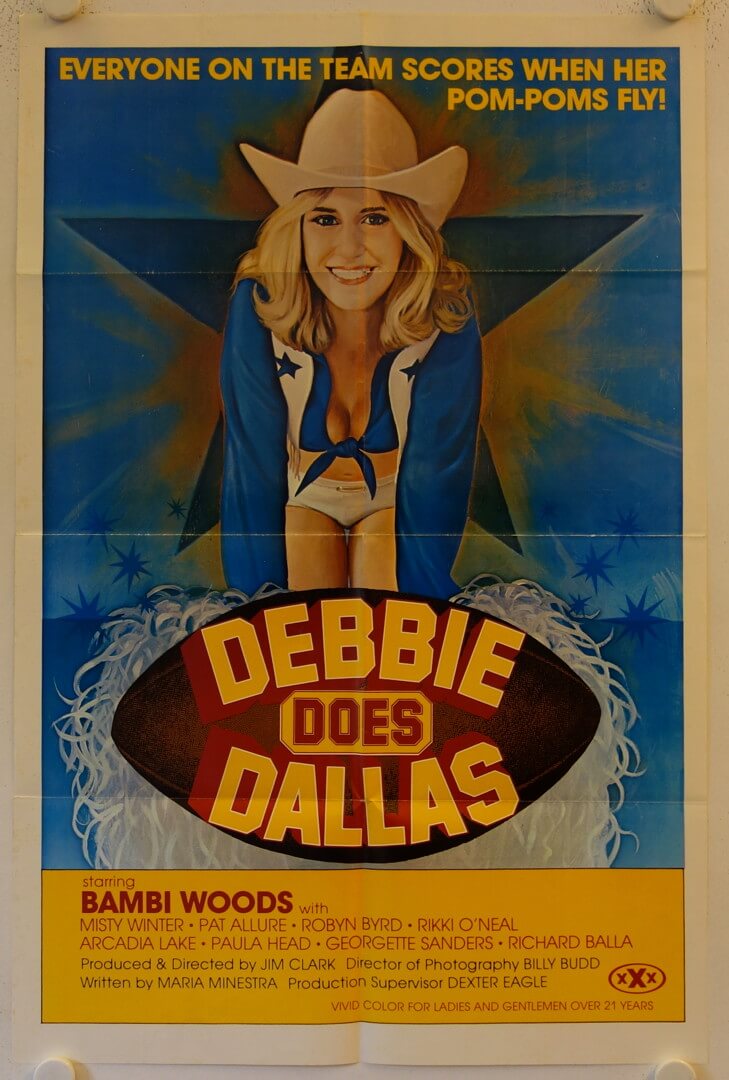 Debbie Does Dallas Original Us Movie Poster