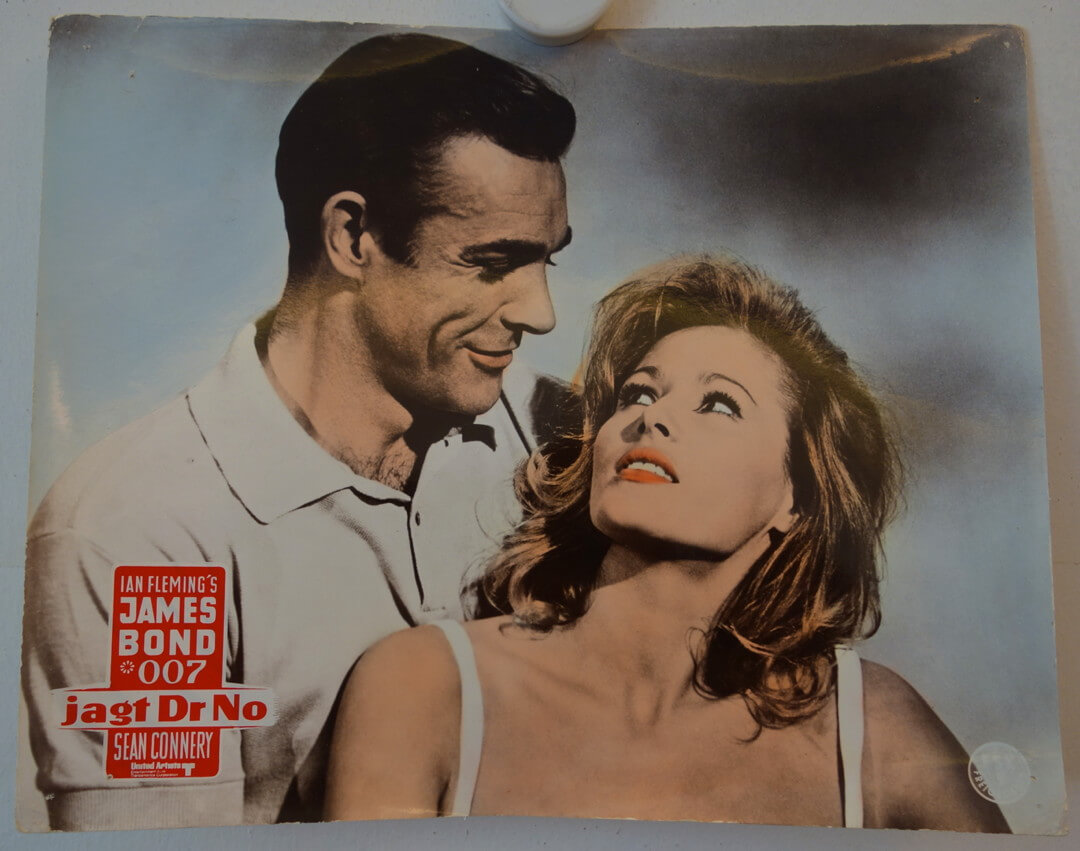 Dr. No re-release german lobby card