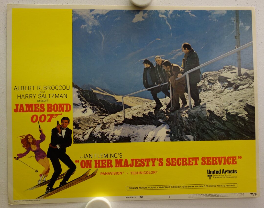 On Her Majesty's Secret Service Original Release US Lobby Card