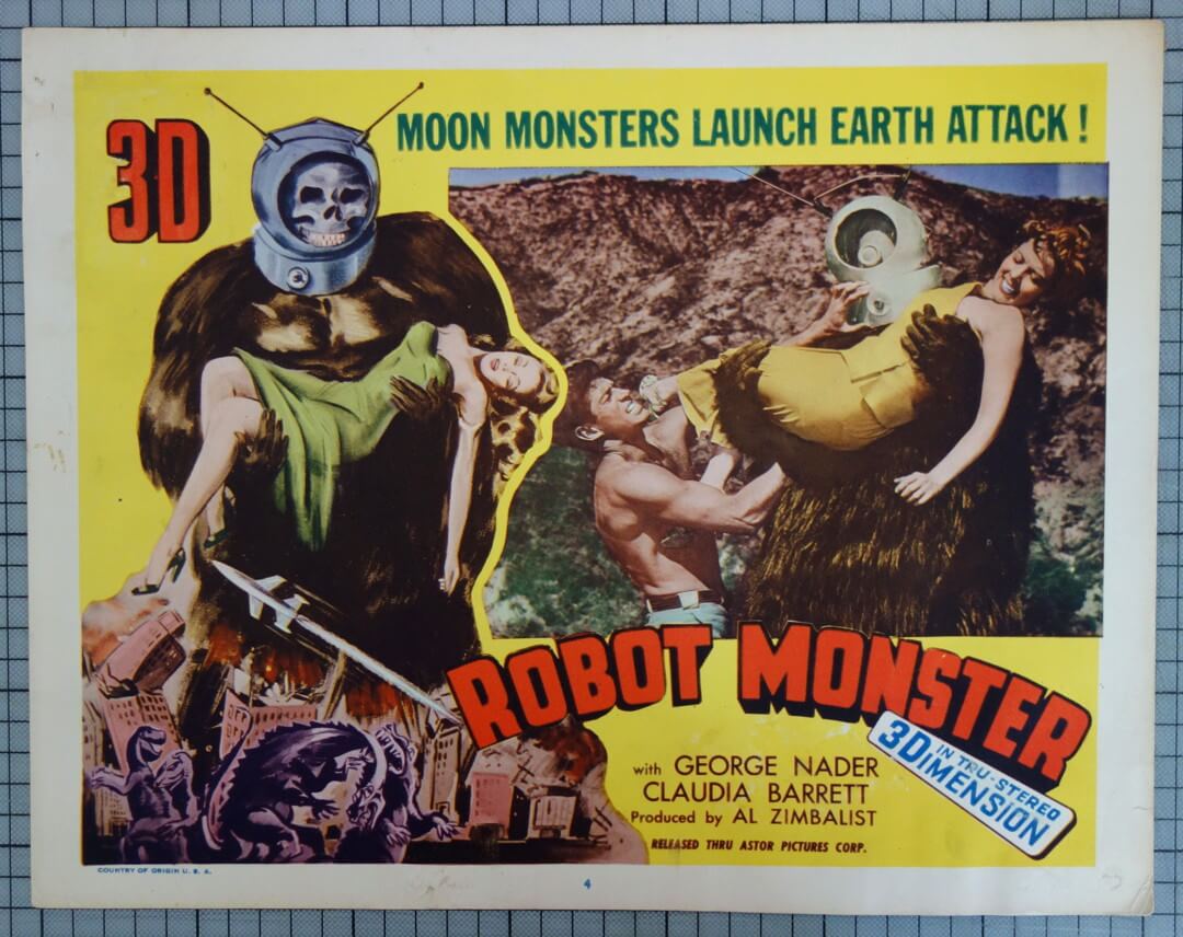 Robot Monster original release US Lobby Card