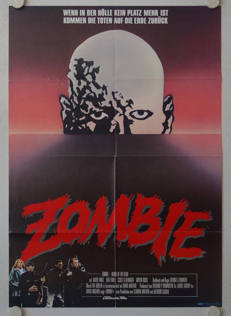 Dawn of the Dead original release german movie poster