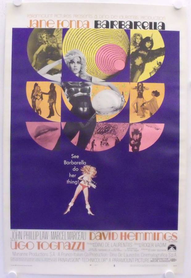 Barbarella originales US Filmplakat