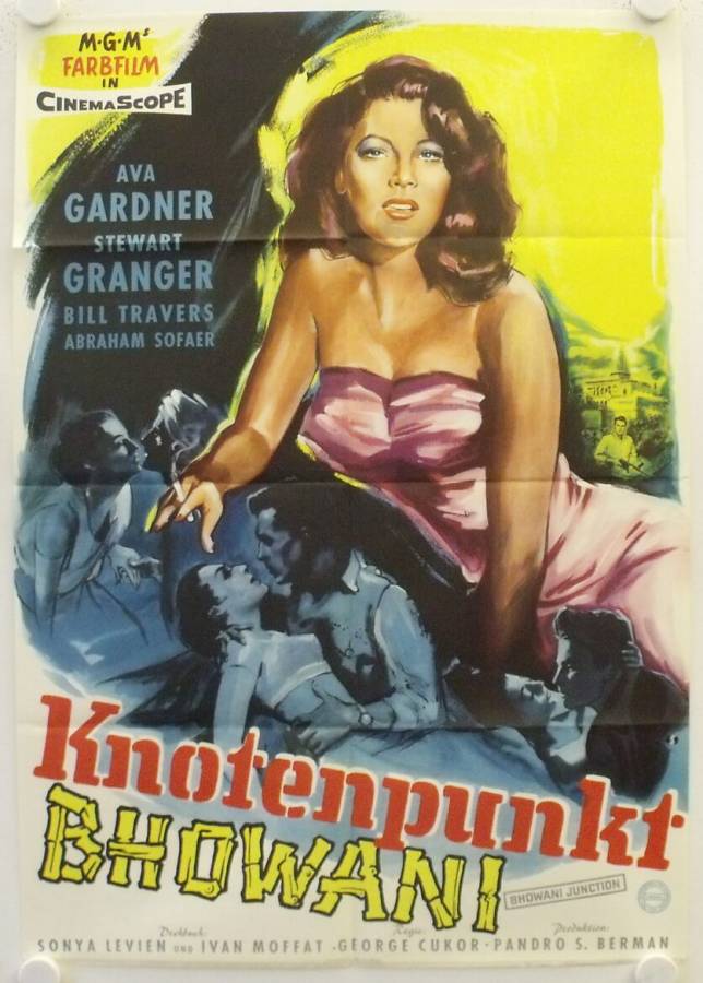 Bhowani Junction original release german movie poster