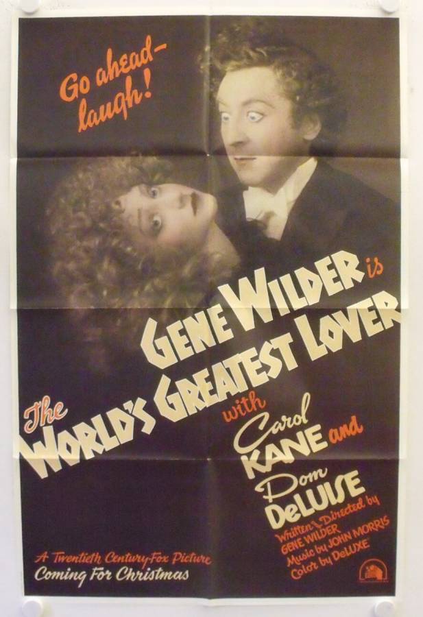 The World's Greatest Lover original release US Onesheet movie poster