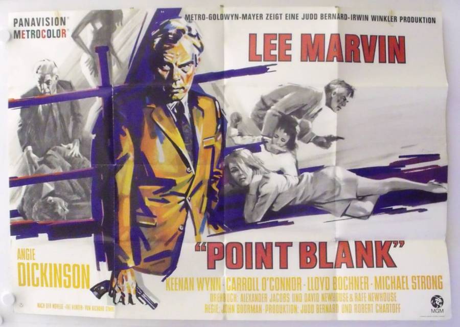 Point Blank original release german double-panel movie poster