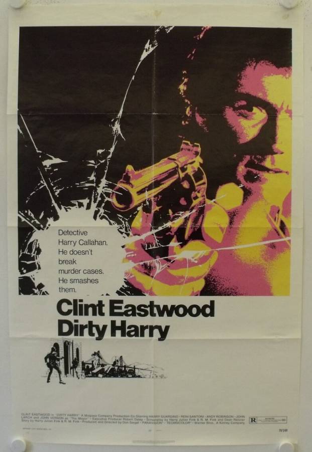 Dirty Harry originales US Filmplakat