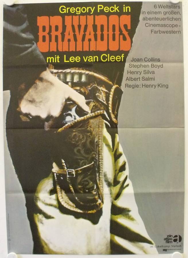 Bravados originales Filmplakat